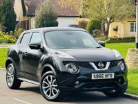 USED 2016 66 NISSAN JUKE 1.6 Tekna SUV 5dr Petrol XTRON Euro 6 (117 ps) LOW MILES+LEATHER+SAT NAV+ULEZ