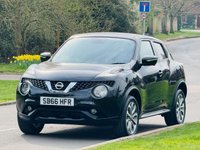 USED 2016 66 NISSAN JUKE 1.6 Tekna SUV 5dr Petrol XTRON Euro 6 (117 ps) LOW MILES+LEATHER+SAT NAV+ULEZ