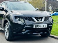 USED 2016 66 NISSAN JUKE 1.6 Tekna SUV 5dr Petrol XTRON Euro 6 (117 ps) LOW MILES+LEATHER+SAT NAV+ULEZ