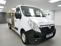 USED 2018 68 VAUXHALL MOVANO 2.3 CDTI 130 BHP L3 LONG RWD DROPSIDE ( HI-AB CRANE ! ) AIR CON | DROPSIDE | HI AB CRANE !