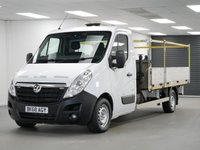 USED 2018 68 VAUXHALL MOVANO 2.3 CDTI 130 BHP L3 LONG RWD DROPSIDE ( HI-AB CRANE ! ) AIR CON | DROPSIDE | HI AB CRANE !