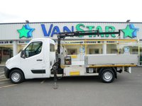 USED 2018 68 VAUXHALL MOVANO 2.3 CDTI 130 BHP L3 LONG RWD DROPSIDE ( HI-AB CRANE ! ) AIR CON | DROPSIDE | HI AB CRANE !
