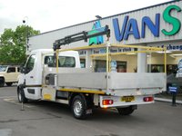 USED 2018 68 VAUXHALL MOVANO 2.3 CDTI 130 BHP L3 LONG RWD DROPSIDE ( HI-AB CRANE ! ) AIR CON | DROPSIDE | HI AB CRANE !
