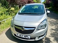 USED 2017 67 VAUXHALL MERIVA 1.4i Life MPV 5dr Petrol Manual Euro 6 (100 ps) ULEZ COMPLIANT PETROL MANUAL