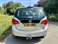 USED 2017 67 VAUXHALL MERIVA 1.4i Life MPV 5dr Petrol Manual Euro 6 (100 ps) ULEZ COMPLIANT PETROL MANUAL