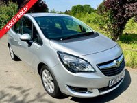 USED 2017 67 VAUXHALL MERIVA 1.4i Life MPV 5dr Petrol Manual Euro 6 (100 ps) ULEZ COMPLIANT PETROL MANUAL