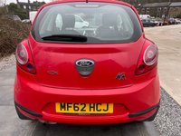 USED 2012 62 FORD KA 1.2 Studio Hatchback 3dr Petrol Manual Euro 5 (69 ps) GOOD SERVICE RECORD