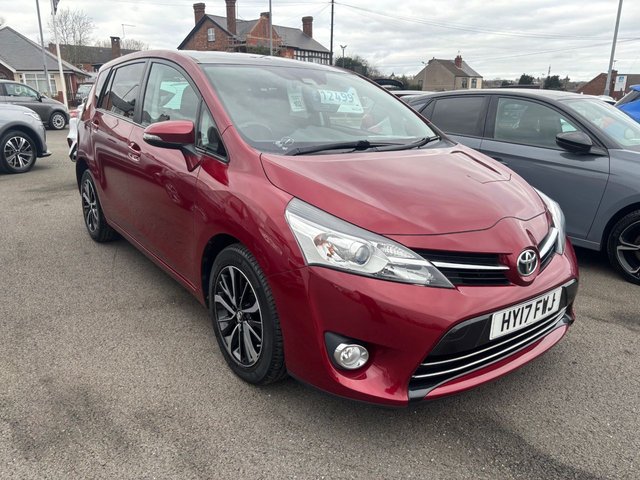 2017 17 Toyota Verso 1.8 V-Matic Design MPV 5dr Petrol Multidrive S Euro 6 (7 Seat) (147 ps)