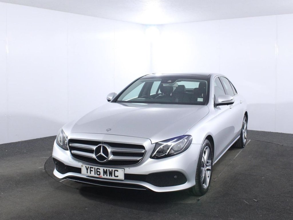 USED 2016 16 MERCEDES-BENZ E-CLASS 2.0 E220d SE (Premium) Saloon 4dr Diesel G-Tronic+ Euro 6 (s/s) (194 ps) 8 SERVICES - LANE TRACKING PACK