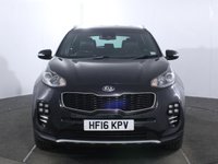 USED 2016 16 KIA SPORTAGE 1.6 T-GDi GT-Line SUV 5dr Petrol Manual AWD Euro 6 (174 bhp) FULL KIA SERVICE HISTORY - SAT NAV