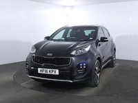 USED 2016 16 KIA SPORTAGE 1.6 T-GDi GT-Line SUV 5dr Petrol Manual AWD Euro 6 (174 bhp) FULL KIA SERVICE HISTORY - SAT NAV