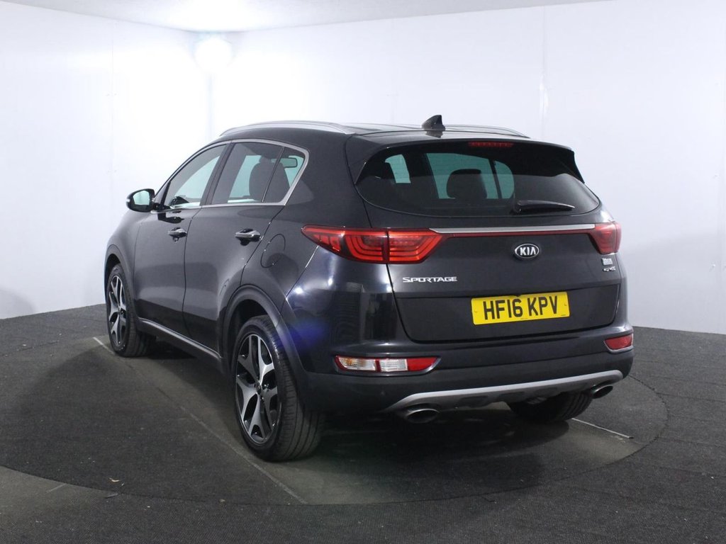 USED 2016 16 KIA SPORTAGE 1.6 T-GDi GT-Line SUV 5dr Petrol Manual AWD Euro 6 (174 bhp) FULL KIA SERVICE HISTORY - SAT NAV
