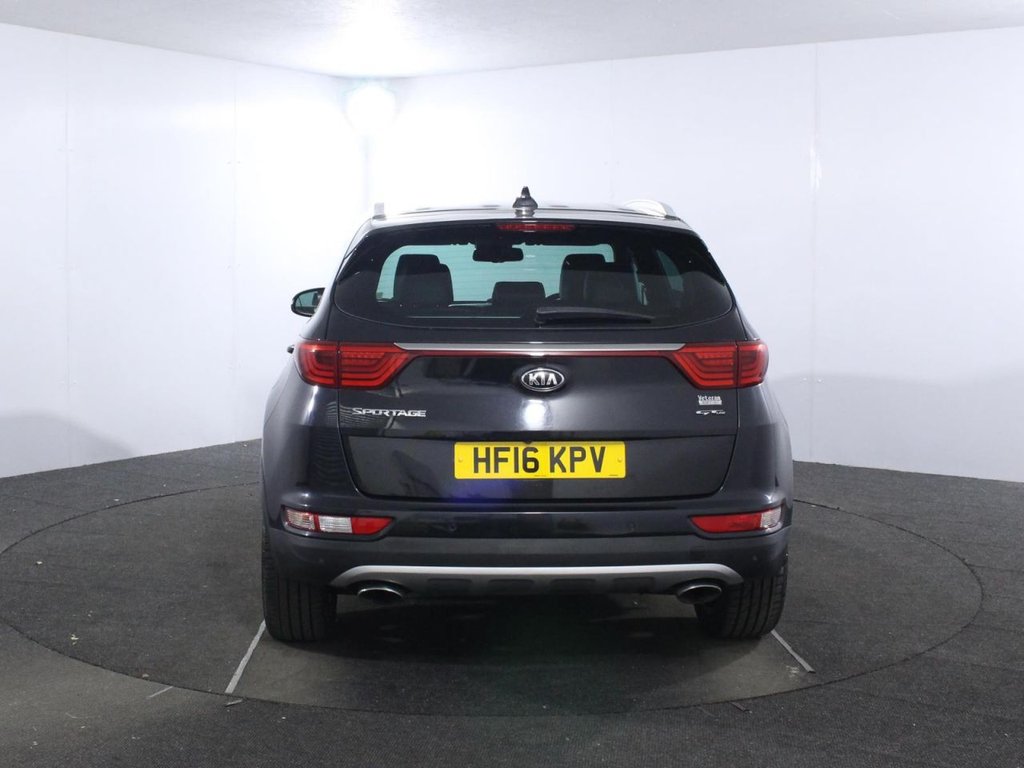 USED 2016 16 KIA SPORTAGE 1.6 T-GDi GT-Line SUV 5dr Petrol Manual AWD Euro 6 (174 bhp) FULL KIA SERVICE HISTORY - SAT NAV