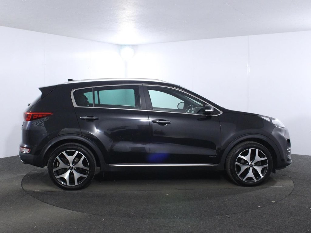 USED 2016 16 KIA SPORTAGE 1.6 T-GDi GT-Line SUV 5dr Petrol Manual AWD Euro 6 (174 bhp) FULL KIA SERVICE HISTORY - SAT NAV