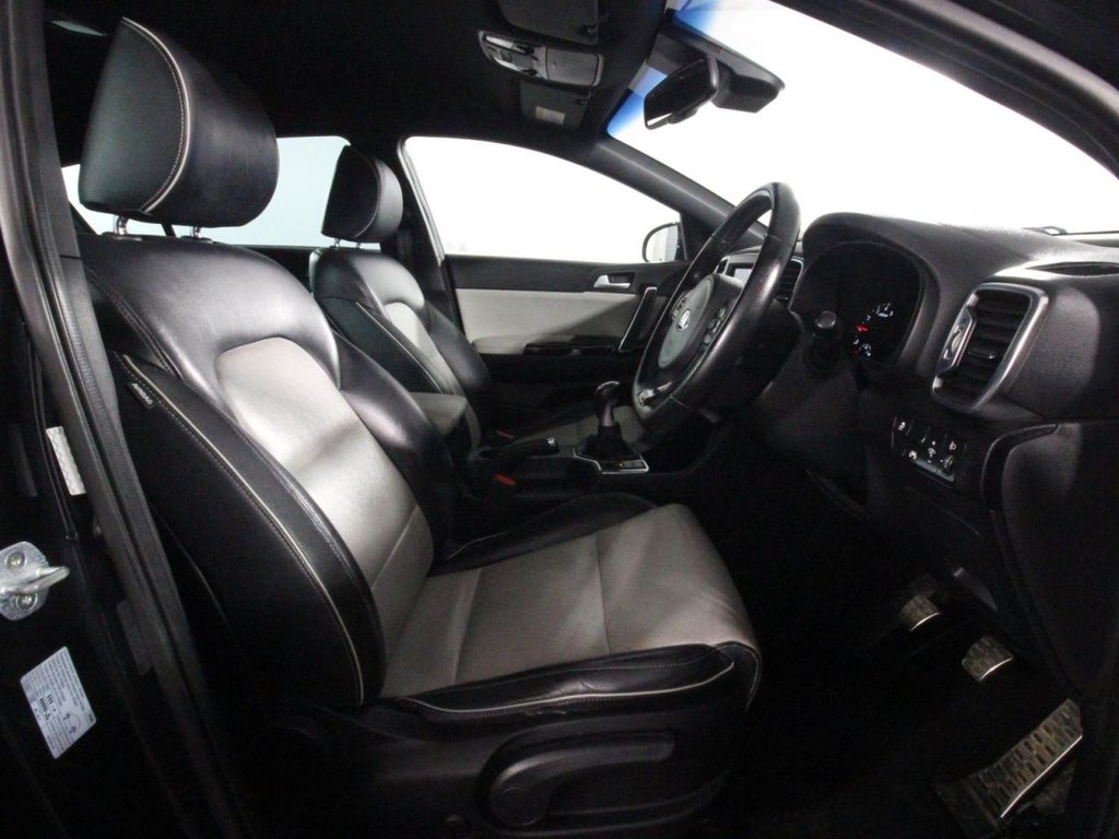 USED 2016 16 KIA SPORTAGE 1.6 T-GDi GT-Line SUV 5dr Petrol Manual AWD Euro 6 (174 bhp) FULL KIA SERVICE HISTORY - SAT NAV