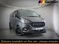 USED 2022 72 FORD TRANSIT CUSTOM 2.0 320 EcoBlue Limited Crew Van Double Cab 5dr Diesel Auto L2 H1 Euro 6 (170 ps) EURO 6 ULEZ COMPLIANT LWB AUTOMATIC