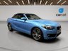 USED 2018 68 BMW 2 SERIES 1.5 218i Sport Convertible 2dr Petrol Manual Euro 6 (s/s) (136 ps) (Rates starting as low as 11.9%!!!)