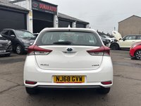 USED 2018 68 TOYOTA AURIS 1.8 VVT-h Icon Tech Hatchback 5dr Petrol Hybrid CVT Euro 6 (s/s) (136 ps) REVERSING CAMERA+ TRACTION CONTROL+ AUX+ USB+ DUAL CLIMATE CONTROL+ BLUETOOTH+ LANE KEEPING ASSIST+ CRUISE CONTROL+ FRONT ASSIST+ FORWARD COLLISION WARNING+ ENERGY MONITOR+ SAT NAV+ AUTO HEADLIGHTS+ KEYLESS+ 16 INCH ALLOY WHEELS+ 1 OWNER+