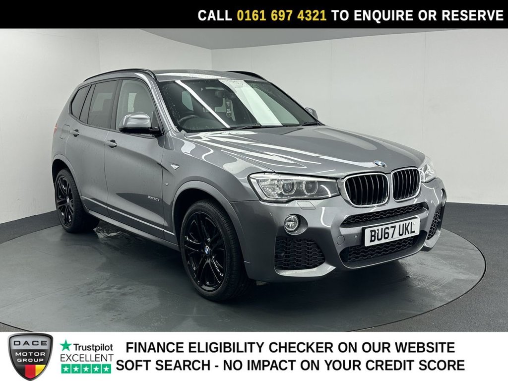 2017 BMW X3 exterior view