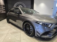 USED 2021 21 MERCEDES-BENZ A-CLASS 2.0 A35 AMG (Premium Plus) Hatchback 5dr Petrol 7G-DCT 4MATIC Euro 6 (s/s) (306 ps) 19" AMG ALLOYS + PANORAMIC SUNROOF.