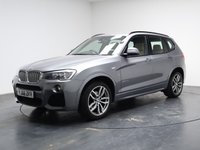 USED 2016 66 BMW X3 3.0 35d M Sport SUV 5dr Diesel Auto xDrive Euro 6 (s/s) (313 ps) HISTORY+SAT NAV+HEATED SEATS