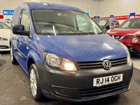USED 2014 14 VOLKSWAGEN CADDY 1.6 TDI C20 Startline Panel Van 4dr Diesel Manual L1 H1 (149 g/km, 74 bhp) - Clean Van Inside and Out - NO VAT