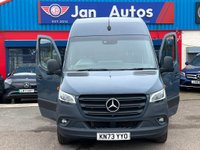 USED 2023 73 MERCEDES-BENZ SPRINTER 2.0 315 CDI Premium Panel Van 5dr Diesel G-Tronic FWD L2 H2 Euro 6 (s/s) (150 ps) 1owner+Auto+A/C+Nav+360Camera