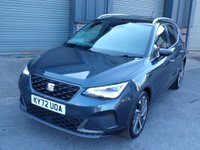 USED 2022 72 SEAT ARONA 1.0 TSI FR Sport Euro 6 (s/s) 5dr LOW MILES+FULL SERVICE HISTORY