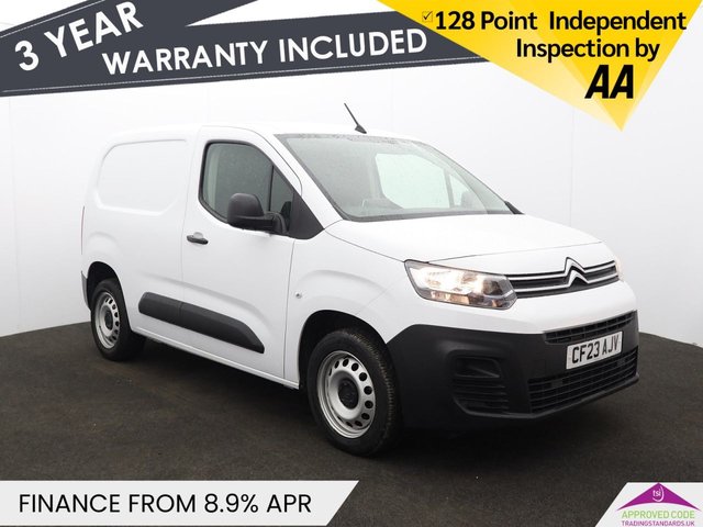 View our Citroen Berlingo 1.5 BlueHDi 1000 Enterprise Edition M Panel Van 5dr Diesel Manual SWB Euro 6 (s/s) (100 ps)