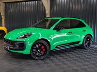 USED 2022 22 PORSCHE MACAN 2.9T V6 GTS SUV 5dr Petrol PDK 4WD Euro 6 (s/s) (440 ps) RARE SPEC - PYTHON GREEN, GTS INTERIOR AND SPORTS PACK, CARBON, PANORAMIC ROOF, REVERSING CAMERA, PDSL+, ALCANTARA