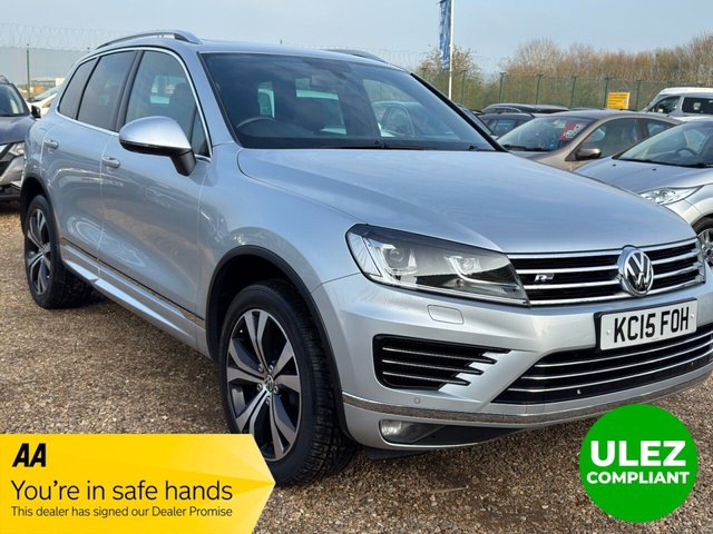 2015 VOLKSWAGEN TOUAREG 3.0 TDI V6 BlueMotion Tech R-Line SUV 5dr Diesel Tiptronic 4WD Euro 6 (s/s) (262 ps)