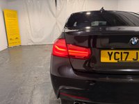 USED 2017 17 BMW 3 SERIES 2.0 320d M Sport Saloon 4dr Diesel Auto Euro 6 (s/s) (190 ps) SATELLITE NAVIGATION-CRUISE-A/C-BLACK LEATHER-BLUETOOTH-DAB-ALLOYS