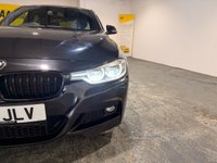 USED 2017 17 BMW 3 SERIES 2.0 320d M Sport Saloon 4dr Diesel Auto Euro 6 (s/s) (190 ps) SATELLITE NAVIGATION-CRUISE-A/C-BLACK LEATHER-BLUETOOTH-DAB-ALLOYS