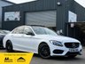 USED 2017 66 MERCEDES-BENZ C-CLASS 2.1 C220d AMG Line (Premium) Saloon 4dr Diesel G-Tronic+ Euro 6 (s/s) (170 ps) 