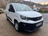 USED 2021 21 PEUGEOT PARTNER 1.5 BlueHDi 1000 Professional Standard Panel Van 5dr Diesel Manual SWB Euro 6 (100 bhp) AIR CON! TURBO DIESEL! SIDE LOADING DOOR!