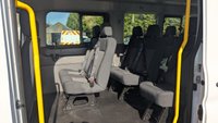 USED 2022 72 FORD TRANSIT Minibus 17 Seat L4 H3 Tdci 430 130 PS XLWB High Roof Rear Wheel Drive With Air Conditioning, Electric Windows, Tachograph, Parking Sensors finished in 
