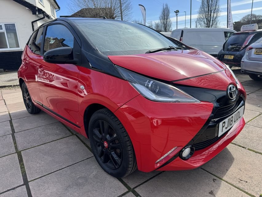 2018 Toyota AYGO 1.0 VVT-i x-cite 4 (Bi-tone Red) (71bhp)