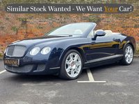 USED 2009 59 BENTLEY CONTINENTAL 6.0 W12 GTC Convertible 2dr Petrol Auto 4WD Euro 4 (560 ps) DEPOSIT TAKEN SIMILAR WANTED!