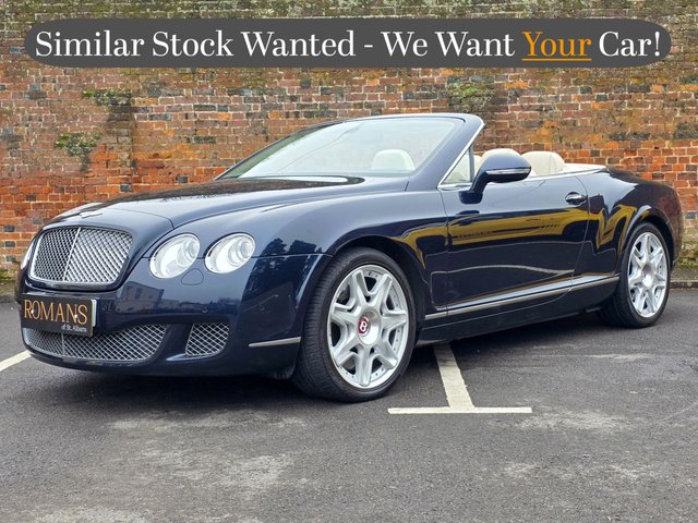 View our Bentley Continental 6.0 W12 GTC Convertible 2dr Petrol Auto 4WD Euro 4 (560 ps)