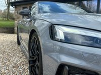 USED 2022 22 AUDI RS5 2.9 TFSI V6 Carbon Black Sportback 5dr Petrol Tiptronic quattro Euro 6 (s/s) (450 ps) NARDO GREY/LOW MILEAGE/STUNNING