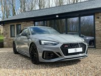 USED 2022 22 AUDI RS5 2.9 TFSI V6 Carbon Black Sportback 5dr Petrol Tiptronic quattro Euro 6 (s/s) (450 ps) NARDO GREY/LOW MILEAGE/STUNNING