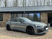 USED 2022 22 AUDI RS5 2.9 TFSI V6 Carbon Black Sportback 5dr Petrol Tiptronic quattro Euro 6 (s/s) (450 ps) NARDO GREY/LOW MILEAGE/STUNNING