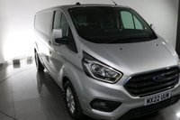 USED 2022 22 FORD TRANSIT CUSTOM 2.0 300 EcoBlue Limited Panel Van 5dr Diesel Manual L2 H1 Euro 6 (s/s) (130 ps) 1 OWNER I FULL SERVICE HISTORY