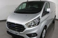 USED 2022 22 FORD TRANSIT CUSTOM 2.0 300 EcoBlue Limited Panel Van 5dr Diesel Manual L2 H1 Euro 6 (s/s) (130 ps) 1 OWNER I FULL SERVICE HISTORY