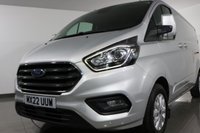 USED 2022 22 FORD TRANSIT CUSTOM 2.0 300 EcoBlue Limited Panel Van 5dr Diesel Manual L2 H1 Euro 6 (s/s) (130 ps) 1 OWNER I FULL SERVICE HISTORY