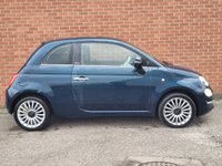 USED 2017 66 FIAT 500C 0.9 TwinAir Lounge Convertible 2dr Petrol Manual Euro 6 (s/s) (85 bhp) REAR PARKING SENSORS -