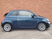 USED 2017 66 FIAT 500C 0.9 TwinAir Lounge Convertible 2dr Petrol Manual Euro 6 (s/s) (85 bhp) REAR PARKING SENSORS -