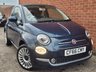 USED 2017 66 FIAT 500C 0.9 TwinAir Lounge Convertible 2dr Petrol Manual Euro 6 (s/s) (85 bhp) REAR PARKING SENSORS -