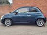 USED 2017 66 FIAT 500C 0.9 TwinAir Lounge Convertible 2dr Petrol Manual Euro 6 (s/s) (85 bhp) REAR PARKING SENSORS -