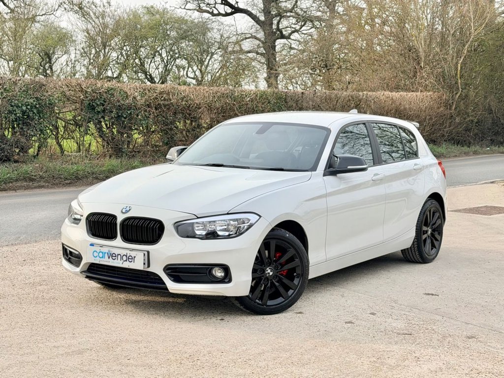 USED 2018 68 BMW 1 SERIES 2.0 118d Sport Hatchback 5dr Diesel Manual Euro 6 (s/s) (150 ps) 2 Owners|Sensors|SatNav|Cruise|
